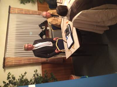 Zu Gast: MdB und Kreisvorsitzender Axewl Knoerig