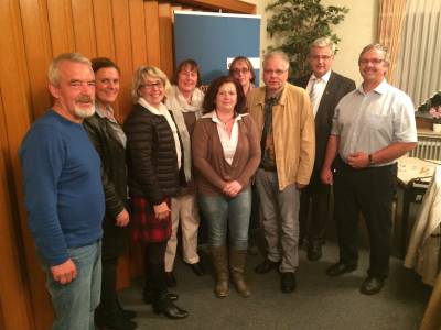 Der neu gewhlte Vorstand des Stadtverbandes